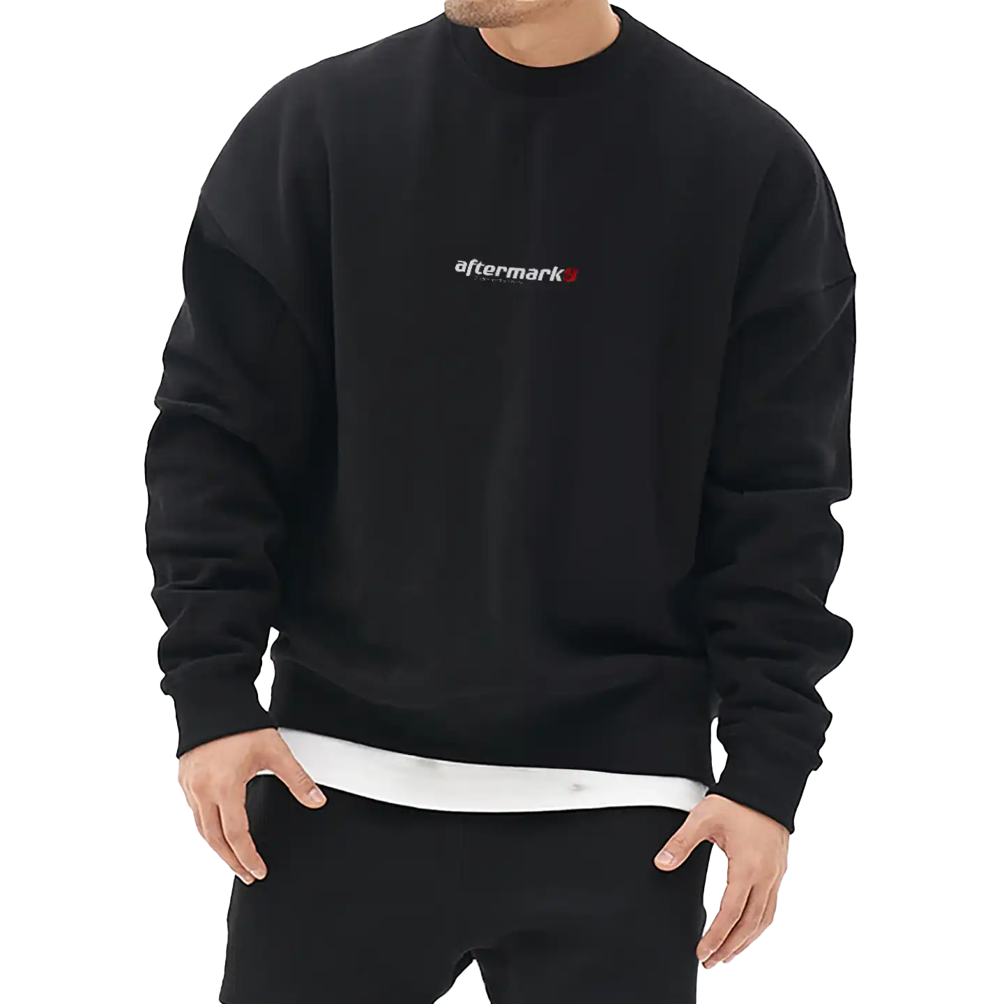 Aftermark8 Black Sweatshirt Unisex